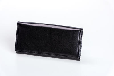 Dámská peněženka kožená - černá 1680155 - 1