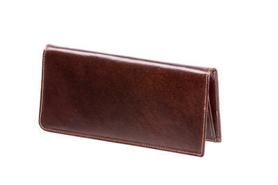 Pánská peněženka kožená Retro - hnědá  - 1