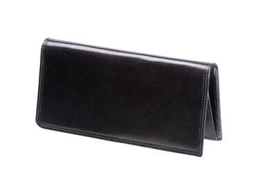Pánská peněženka kožená Retro - černá - 1
