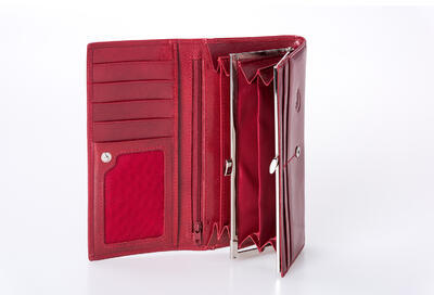 Dámská peněženka kožená - červená 1680155 - 2