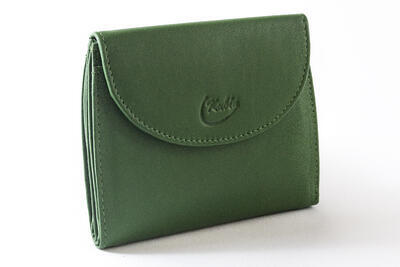 Dámská peněženka kožená Zelena 438 - 2