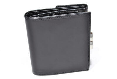 Dámská peněženka kožená - černá 168396 - 3