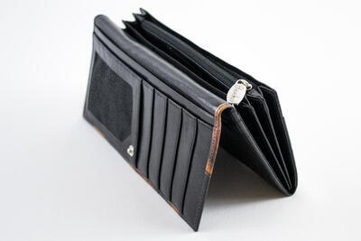 Dámská peněženka kožená - abstrakve D02 - 4