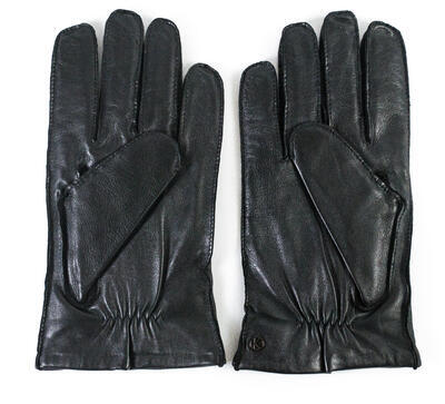 Pánské kožené rukavice vel.: 11 Vlna, 11 - 4