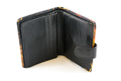 Dámská peněženka kožená - abstrakce U02 - 5