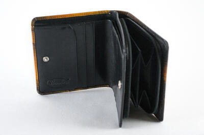 Dámská peněženka kožená - vlčí mák D03 - 6