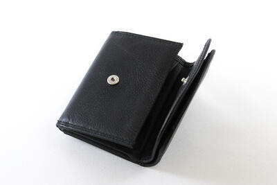 Dámská peněženka kožená Černá 3205 - 6